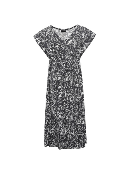 ALPINE PRO Dámské letní šaty ALPINE PRO NIEWA dk. true gray varianta pb