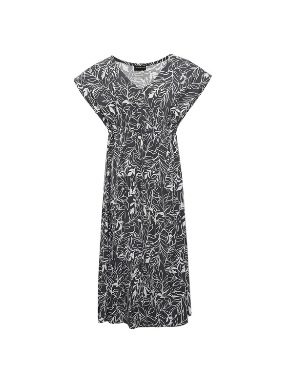 ALPINE PRO Dámské letní šaty ALPINE PRO NIEWA dk. true gray varianta pb