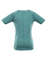 ALPINE PRO Dámský rychleschnoucí cyklistický dres ALPINE PRO GERETA 2 aqua sea