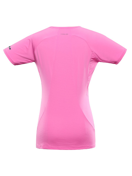 ALPINE PRO Dámské rychleschnoucí triko s cool dry ALPINE PRO BONDA 2 neon pink