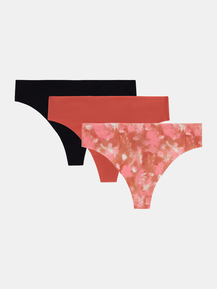 Under Armour Dámské kalhotky Under Armour UA Ess Stretch Nov NS THONG (3ks)