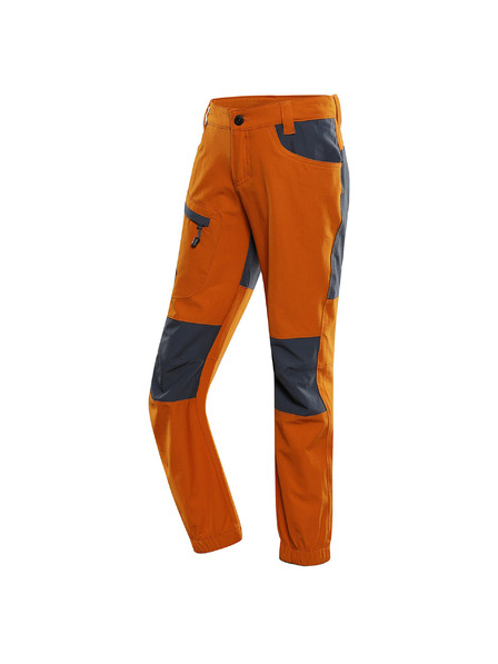 ALPINE PRO Dětské softshellové kalhoty ALPINE PRO AKANO autumn maple