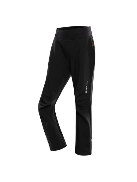 ALPINE PRO Dětské softshellové kalhoty ALPINE PRO ZORTO black