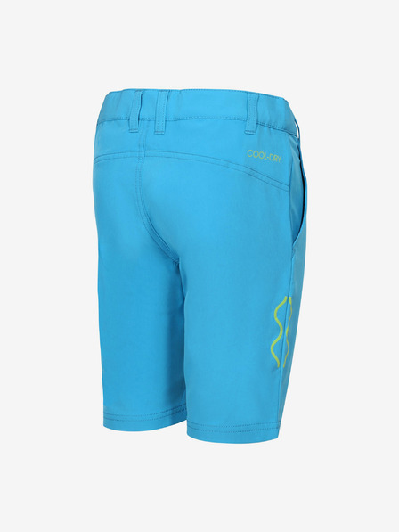 ALPINE PRO Modré dětské softshellové kraťasy ALPINE PRO COLO
