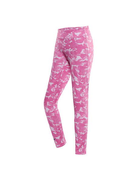 ALPINE PRO Dětské rychleschnoucí legíny ALPINE PRO MARDO neon pink varianta pb