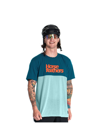 Horsefeathers Bike triko Fury - sail blue velikost L HORSEFEATHERS