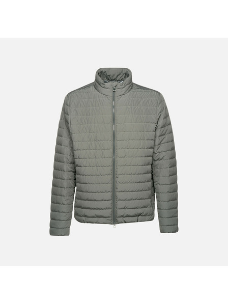 Geox Khaki pánské péřová bunda Geox Warrens