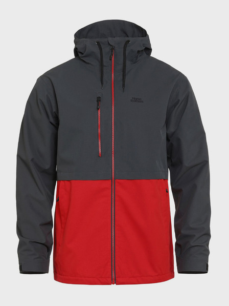 Horsefeathers Bunda Closter II - phantom/lava red velikost L HORSEFEATHERS