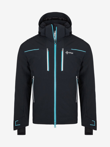 Kilpi Černá pánská lyžařská bunda Kilpi TEAM JACKET-M