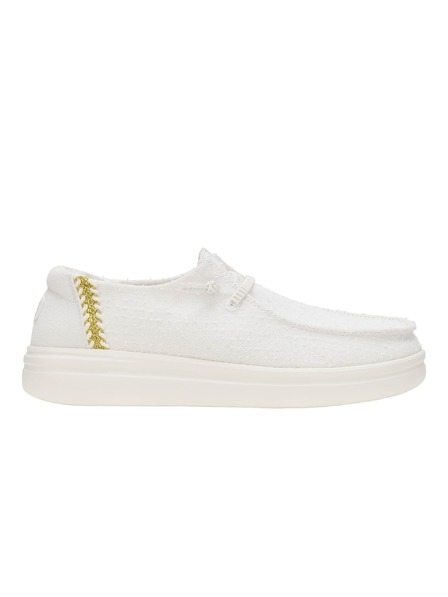 Hey Dude Dámské bílé slip on tenisky Hey Dude