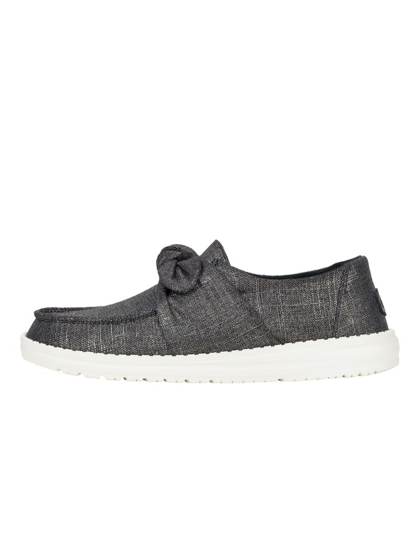 Hey Dude Dámské černé slip on tenisky Hey Dude