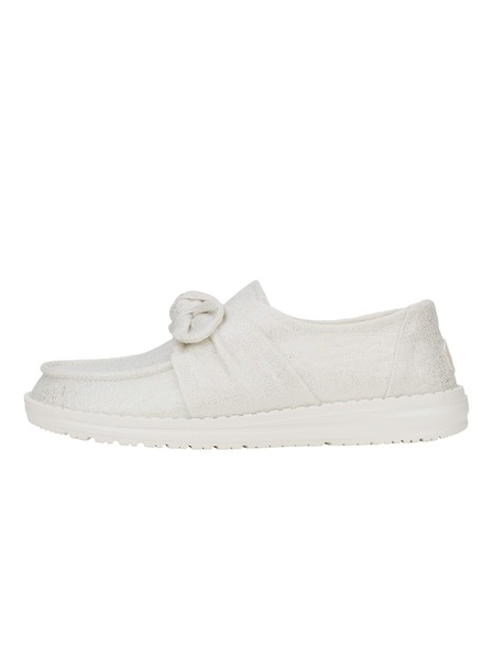 Hey Dude Dámské stříbrné slip on tenisky Hey Dude