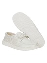 Hey Dude Dámské stříbrné slip on tenisky Hey Dude