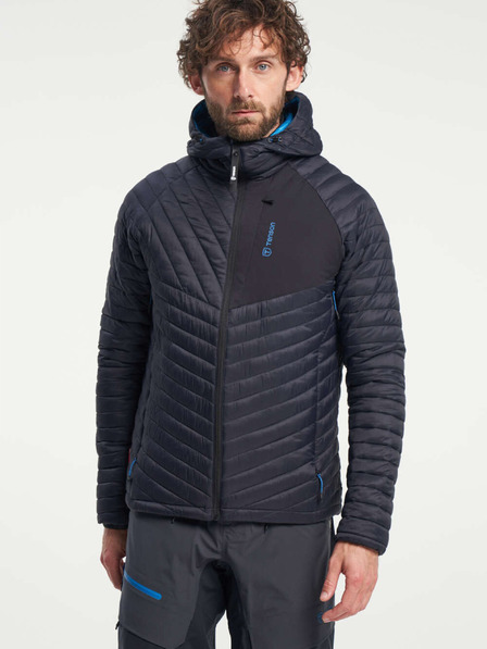 Tenson pánská skialpová zateplená bunda TENSON Touring Puffer Jacket M tmavě šedá