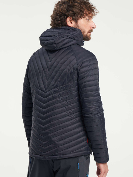 Tenson pánská skialpová zateplená bunda TENSON Touring Puffer Jacket M tmavě šedá