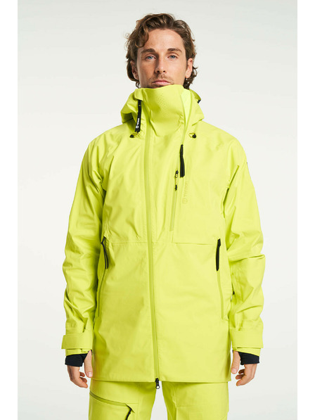 Tenson pánská lyžařská a skialpová membránová bunda TENSON Shibui Shell Jacket M světle žlutá