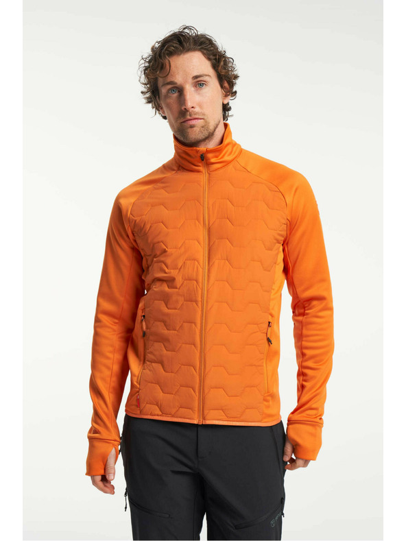 Tenson pánská hybridní bunda TENSON TXlite Hybrid Zip M oranžová