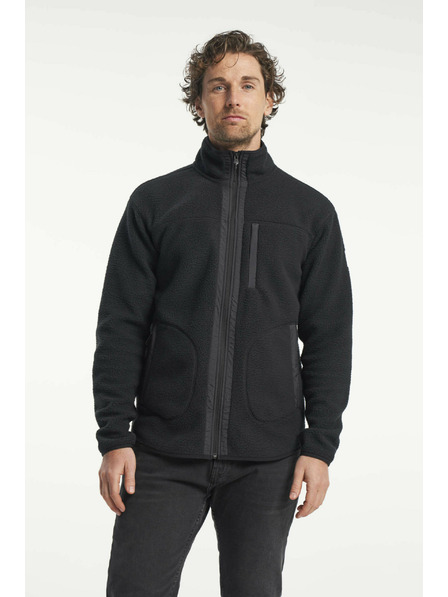 Tenson Pánská Fleecová Bunda Tenson Yoke Full Zip M Černá