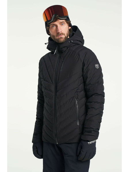 Tenson pánská péřová lyžařská bunda TENSON Prime Down Jacket M černá