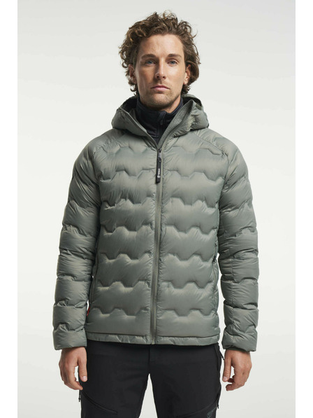 Tenson pánská péřová bunda TENSON Shibui Puffer Jacket M šedozelená