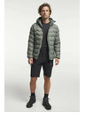 Tenson pánská péřová bunda TENSON Shibui Puffer Jacket M šedozelená