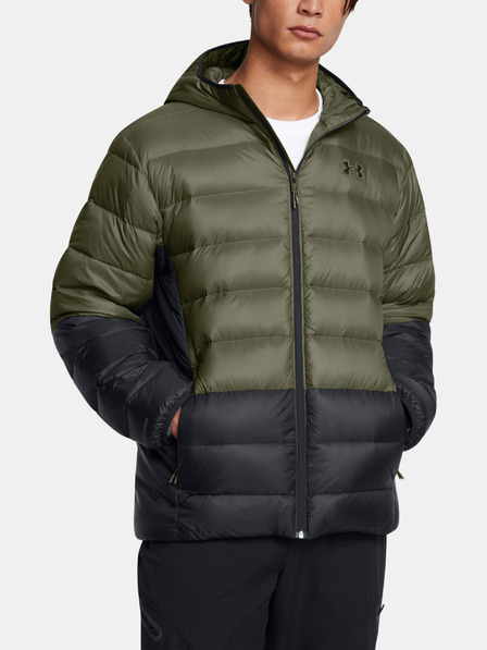 Under Armour Pánská bunda Under Armour LEGEND DOWN HOODED JACKET-GRN