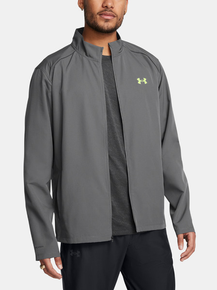 Under Armour Pánská bunda Under Armour UA Launch Jacket-GRY