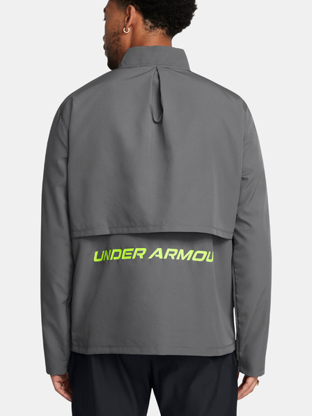 Under Armour Pánská bunda Under Armour UA Launch Jacket-GRY