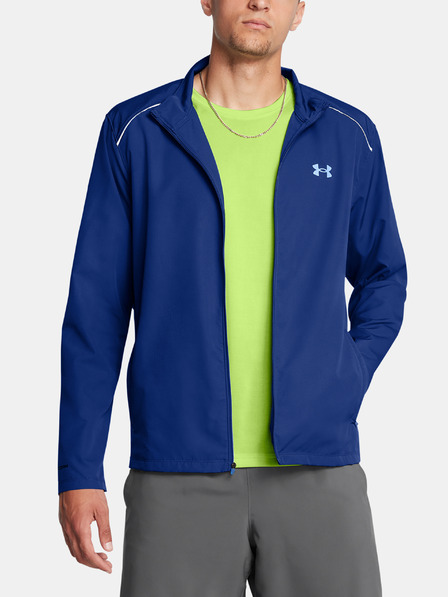 Under Armour Pánská bunda Under Armour UA Launch Jacket-BLU