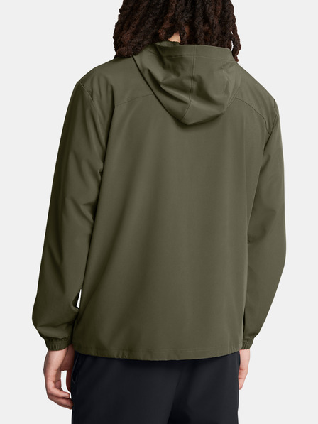 Under Armour Pánská bunda Under Armour UA Vibe Woven Windbreaker-GRN