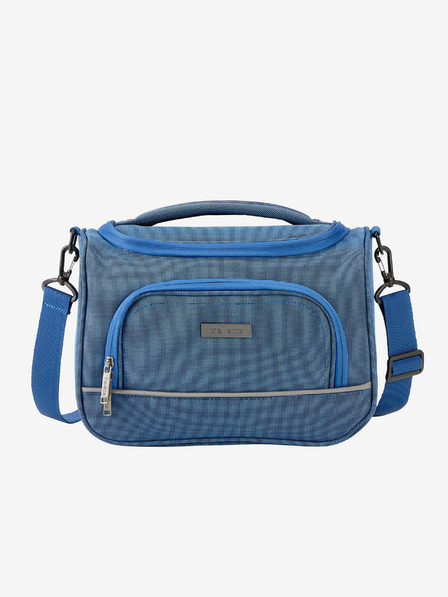 Travelite Modrý kosmetický kufřík Travelite Story Beauty case