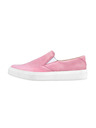 Vasky Dámské kožené slip on růžové - jarní / podzimní boty VASKY