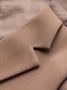 Ombre Clothing Přiléhavá elegantní pánská vesta s elastanem a klopami Ombre Clothing