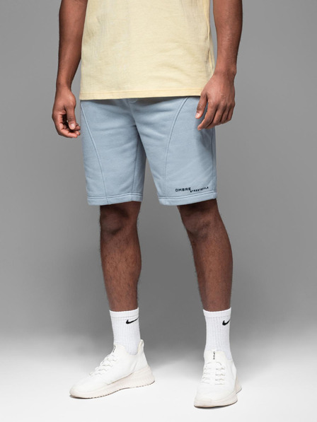 Ombre Clothing Pánské krátké teplákové šortky s potiskem Ombre Clothing