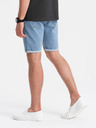Ombre Clothing Pánské džínové šortky s ohrnutými nohavicemi Ombre Clothing