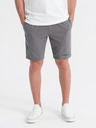 Ombre Clothing Pánské krátké teplákové šortky s potiskem Ombre Clothing