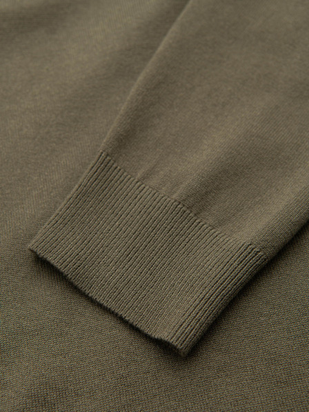 Ombre Clothing Pánský pletený svetr se strukturovanými puntíky Ombre Clothing