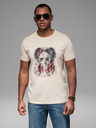 Ombre Clothing Pánské bavlněné tričko s potiskem Ombre Clothing