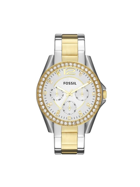 Fossil Dámské kulaté hodinky Fossil RILEY ES3204