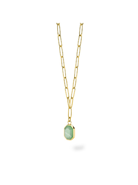 Rosefield Rosefield náhrdelník zlaté barvy Geometric Gemstone JNGGG-J664