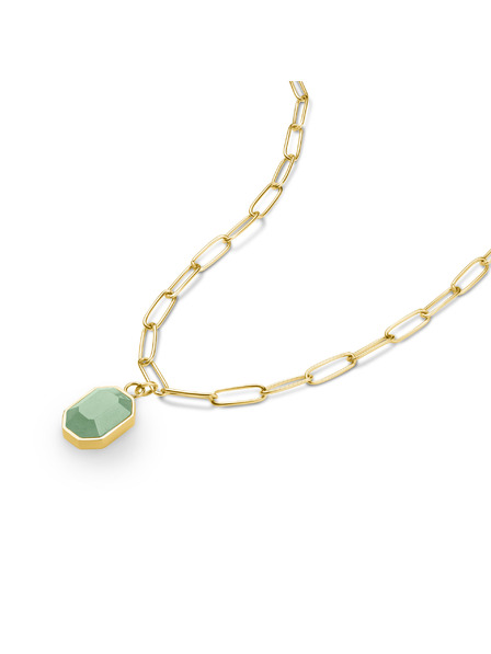 Rosefield Rosefield náhrdelník zlaté barvy Geometric Gemstone JNGGG-J664