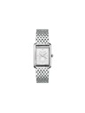 Rosefield Dámské hranaté hodinky Rosefield Heirloom HWSSS-H02