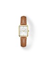 Rosefield Dámské hodinky Rosefield Octagon XS Camel Leather OWBLG-O85