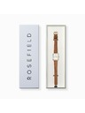 Rosefield Dámské hodinky Rosefield Octagon XS Camel Leather OWBLG-O85