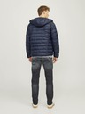 Jack & Jones Tmavě modrá pánská prošívaná bunda Jack & Jones