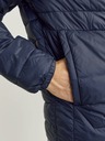 Jack & Jones Tmavě modrá pánská prošívaná bunda Jack & Jones