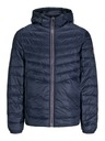 Jack & Jones Tmavě modrá pánská prošívaná bunda Jack & Jones