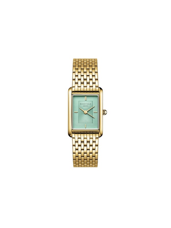 Rosefield Dámské hranaté hodinky Rosefield Heirloom HMGSG-H04