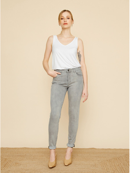 ZOOT.lab Šedé skinny fit džíny ZOOT.lab Pippa