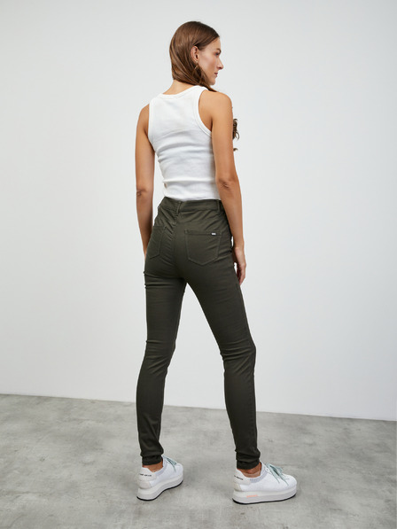 ZOOT.lab Khaki dámské slim fit kalhoty ZOOT.lab Anna